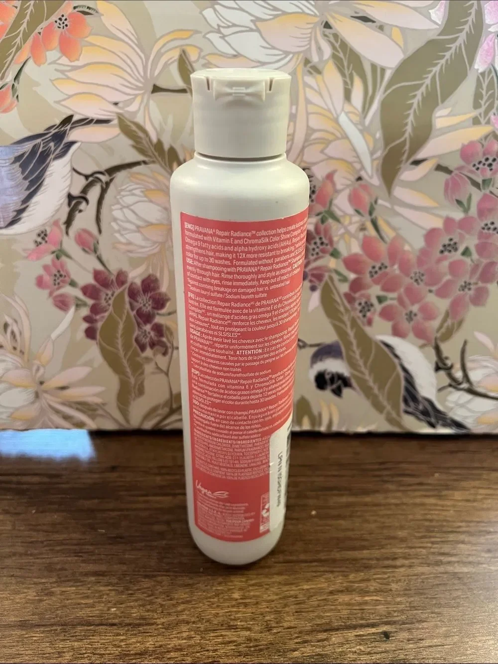 Pravana Repair Radiance Color Protecting Conditioner - Coral & White Bottle